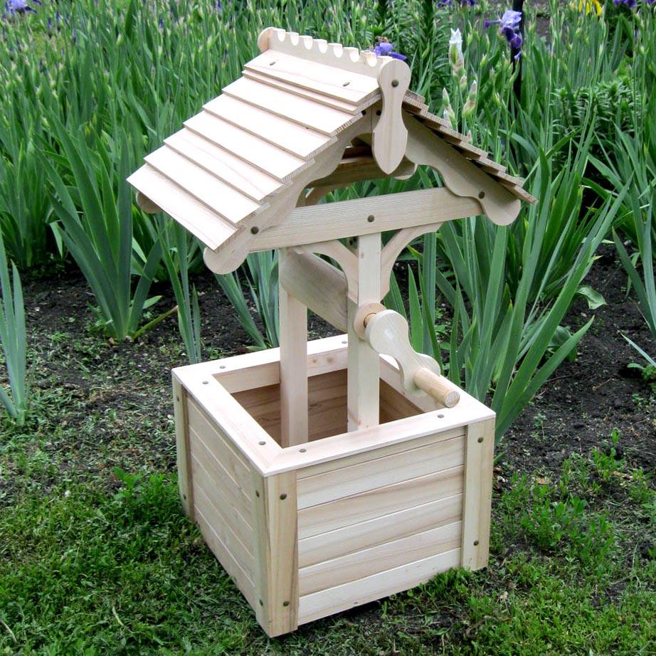 Криниця декоративна із дерева Могаїк Бланже (КОС-000901)