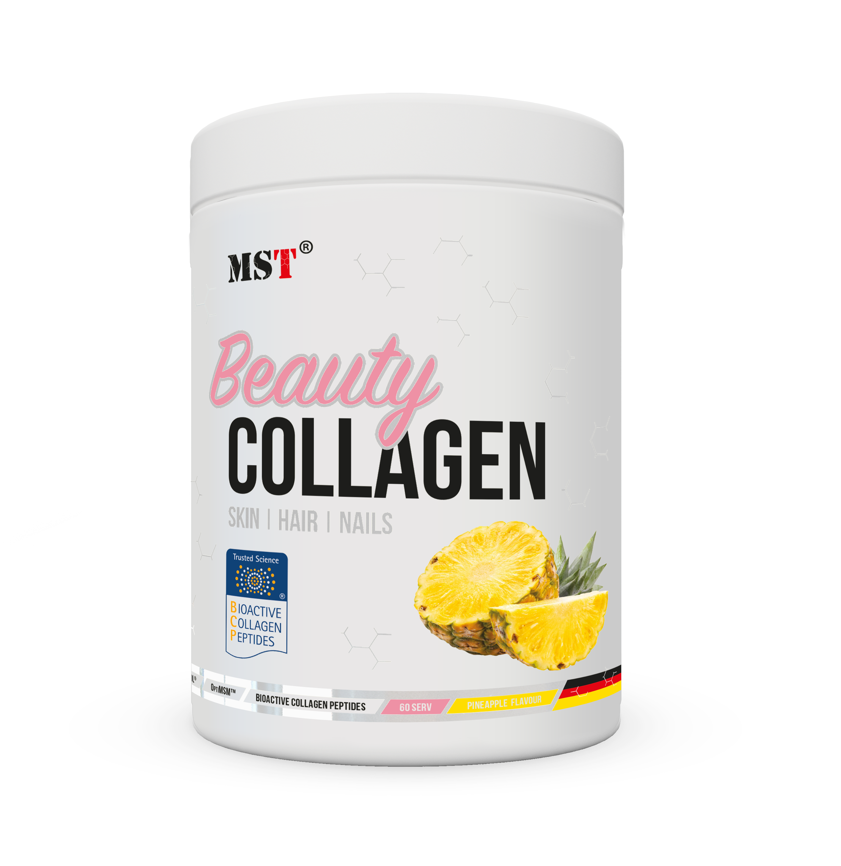 Добавка MST Collagen Beauty Verisol/OptiMSM Колаген Ананас 450 г (17708262)