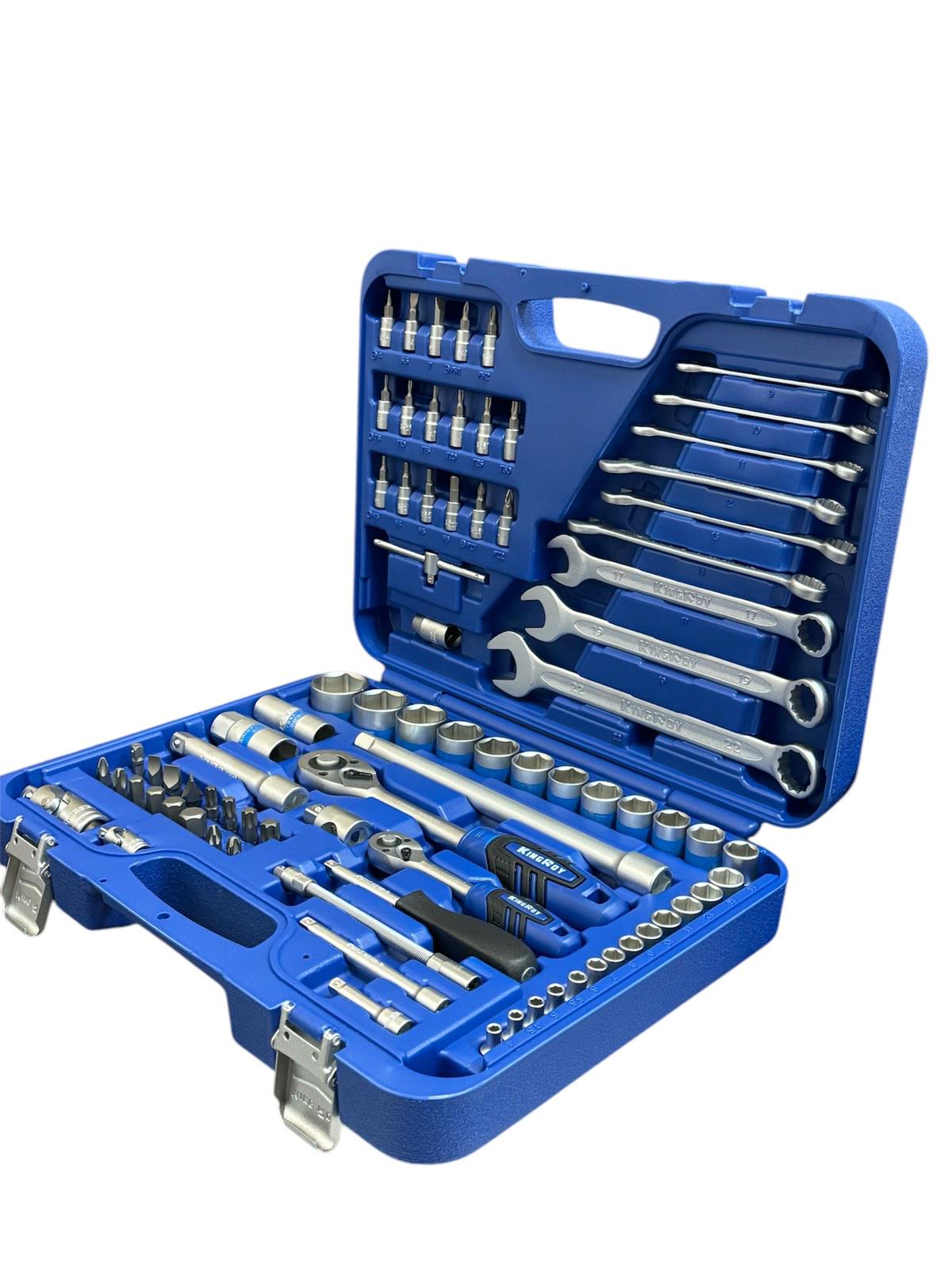 Набір інструментів KING ROY 6 гранний 82 пр. (19993) - фото 2 Набір інструментів KING ROY 6 гранний 82 пр. (19993) - фото 2