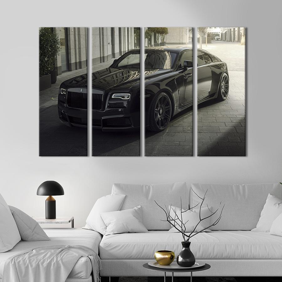 Картина на холсте Крутой Rolls-Royce 89x53 см (1400-41)