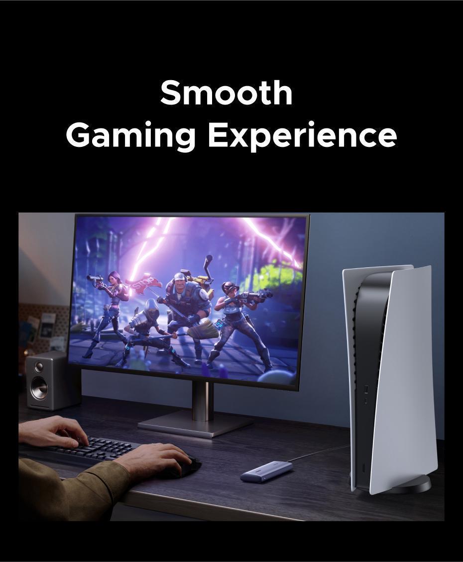 Кишеня зовнішня Ugreen 20 гбіт/с USB Срібний (55150) - фото 8