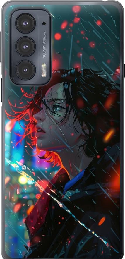 Чехол на Motorola Edge 20 Ночные огни (6096u-2497-42517)