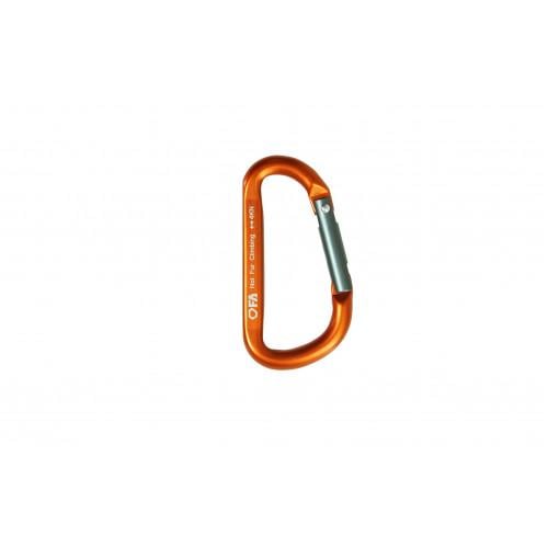 Карабін допоміжний без муфти First Ascent Nfc 7 мм Orange (578053)