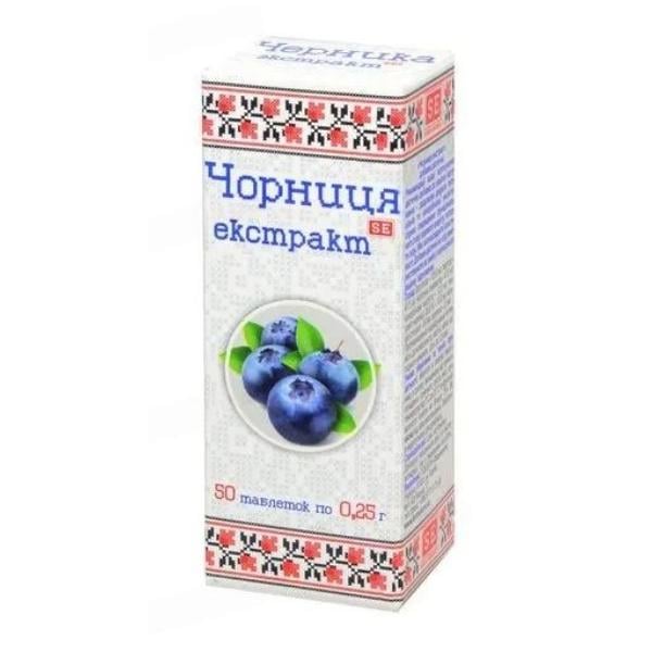 Комплекс профилактики зрения Farmakom Черника Экстракт 50 таб. (000027411)