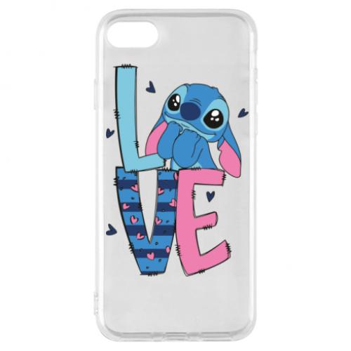 Чехол для iPhone 8 Стич Love