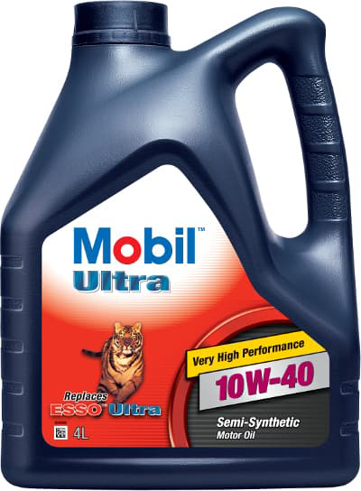 Моторное масло Mobil Ultra A3/B3 SJ/SL/SM/SN/SN-Plus 10W-40 4 л (152197)