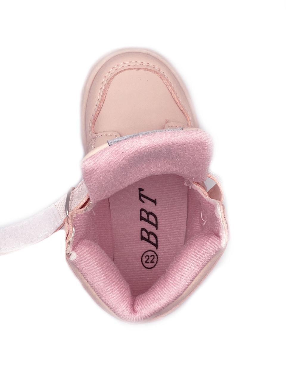 Черевики демісезонні для дівчаток BBT R6800-3/21 р. 21 Рожевий - фото 2