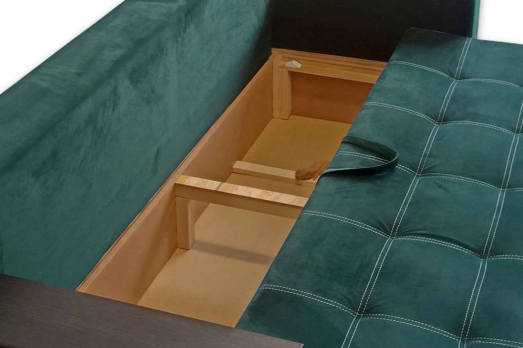 Диван Наполи 235х98 см Изумрудный (25484827) - фото 6