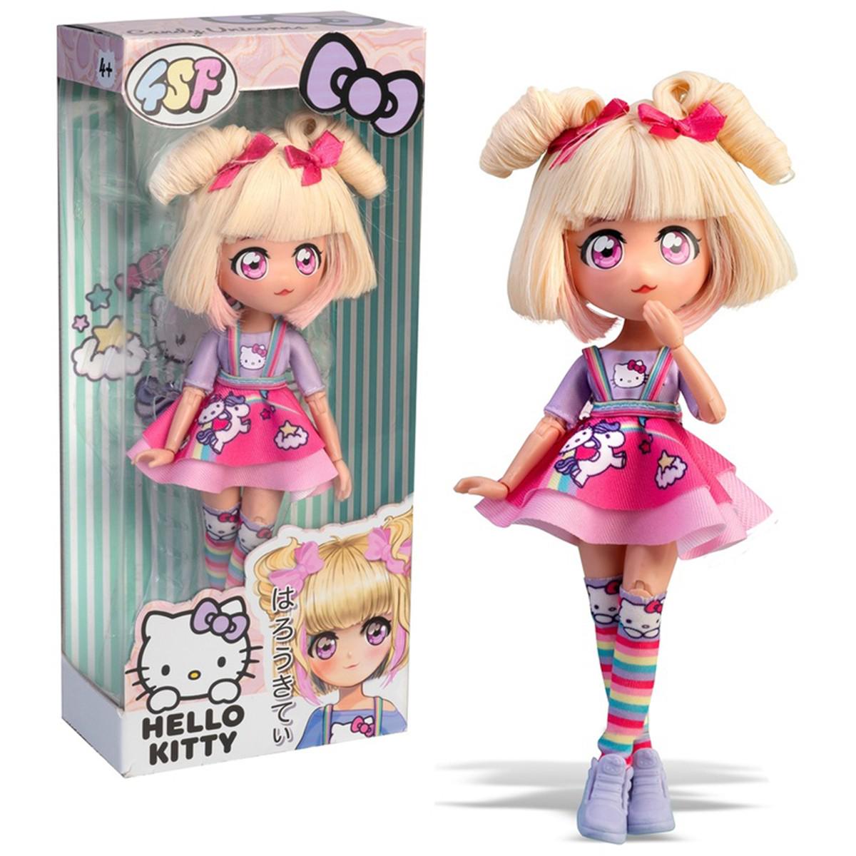 Лялька 4SF Manga Dolls серії Hello Kitty -Цукерка-єдиноріг