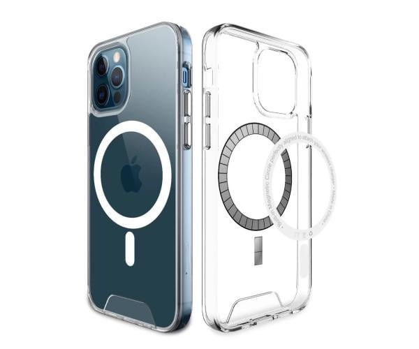 Чохол - накладка Space Magnetic для iPhone 14 Pro Max, Transparent