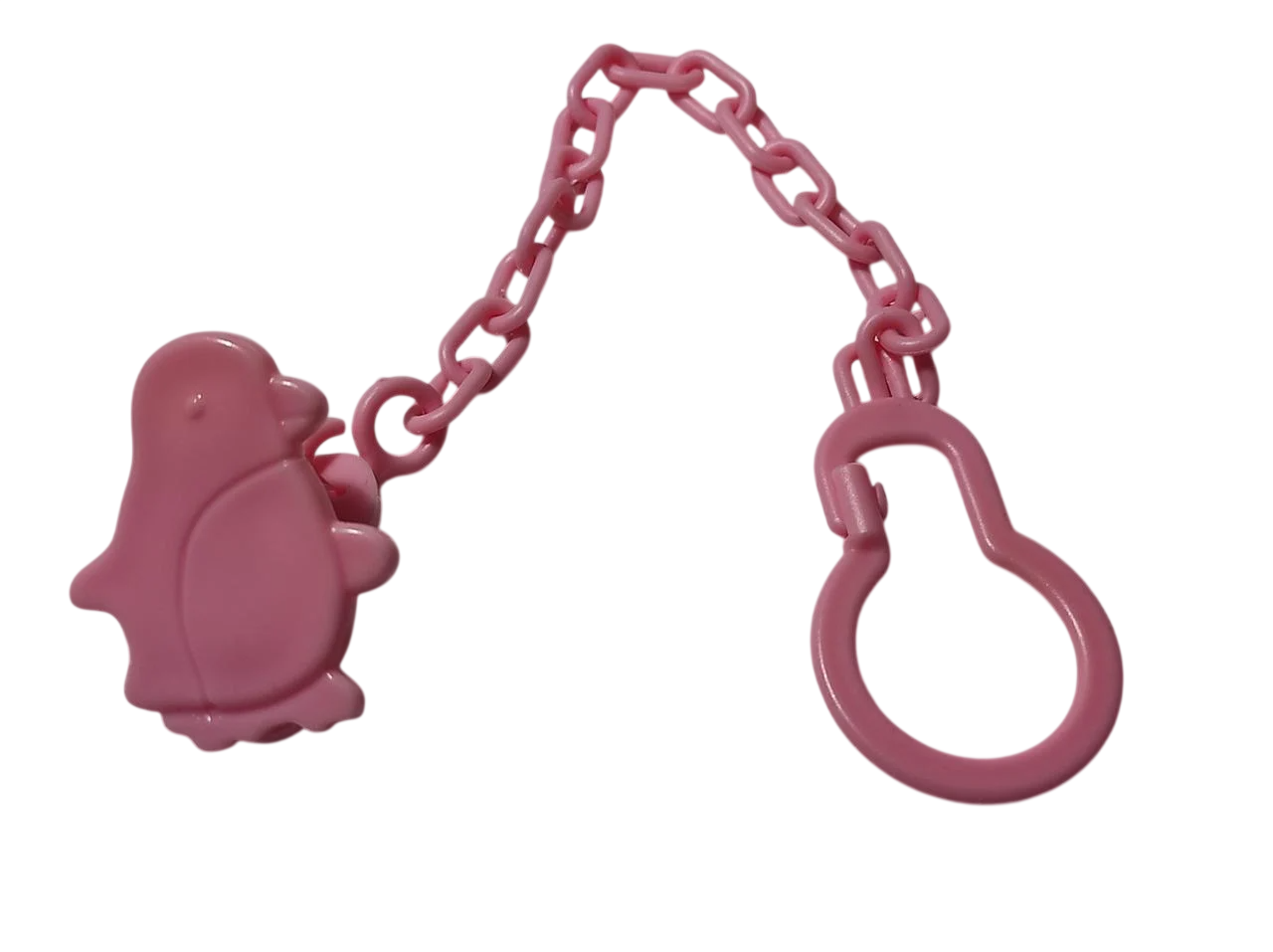 Тримач для пустушки з ланцюжком Рожевий (14-8-1219-Р)