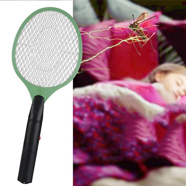 Електромухобійка Rechargeable Mosquito-hitting Swatter на акумуляторі Зелений (8701/2) - фото 7