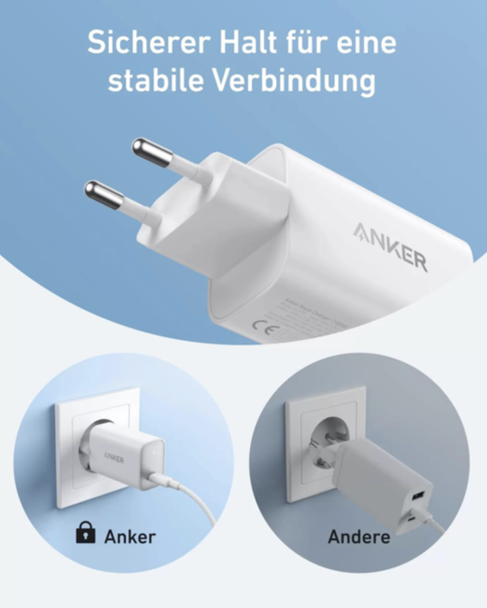 Зарядний пристрій Anker Nano 100W Fast Charger із кабелем - фото 2 Зарядний пристрій Anker Nano 100W Fast Charger із кабелем - фото 2