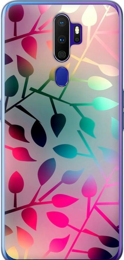 Чехол на Oppo A5 2020 Листья (2235t-1888-42517)