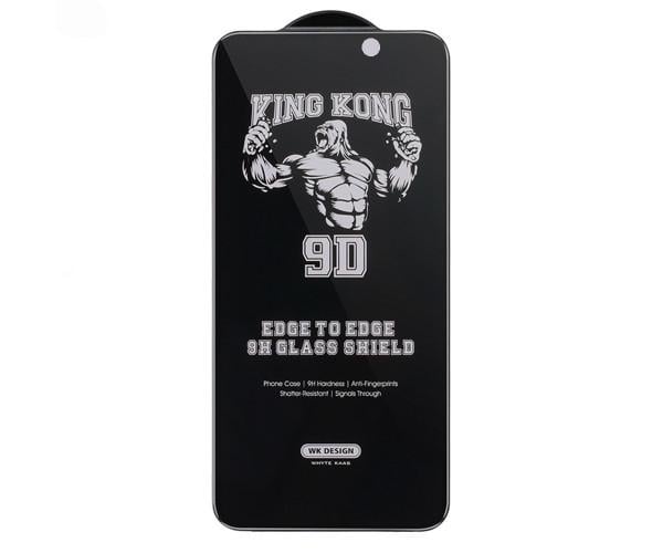 Защитное стекло Wekome King Kong Full Screen Privacy 9D для iPhone 16 Pro, Black