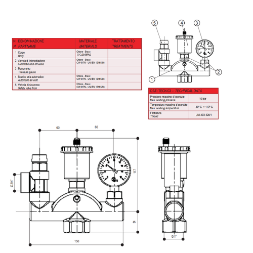 Группа безопасности котла IVR 1" - фото 2