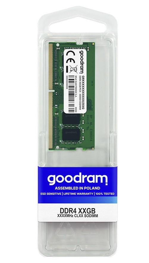 Модуль пам'яті для настільних ПК Goodram GR3200S464L22S/8G DDR4 8 Gb 3200 Mhz sodimm (560307) - фото 2