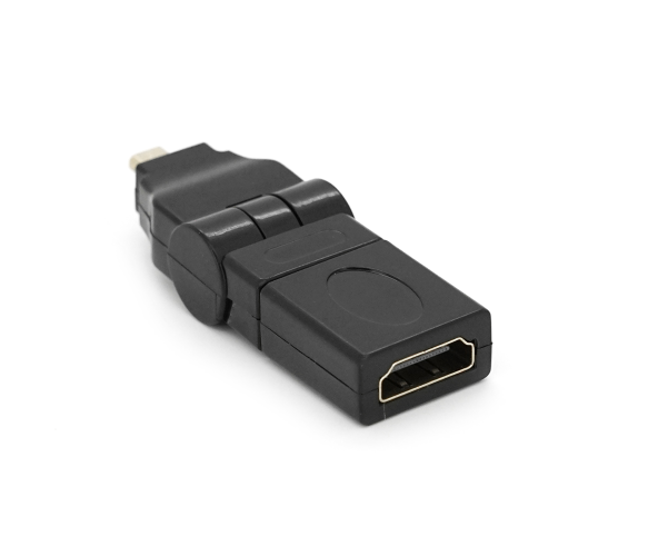 Переходник VOLTRONIC microHDMI M - HDMI F v1.3 Black (26450755) - фото 2