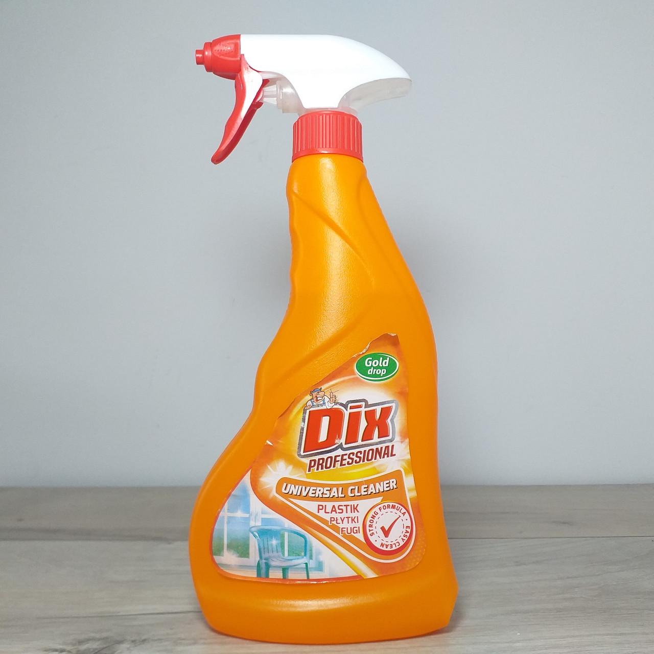 Засіб для пластику та плитки Dix Professional Universal cleaner з розпилювачем 500 мл (X-938) - фото 2 Засіб для пластику та плитки Dix Professional Universal cleaner з розпилювачем 500 мл (X-938) - фото 2