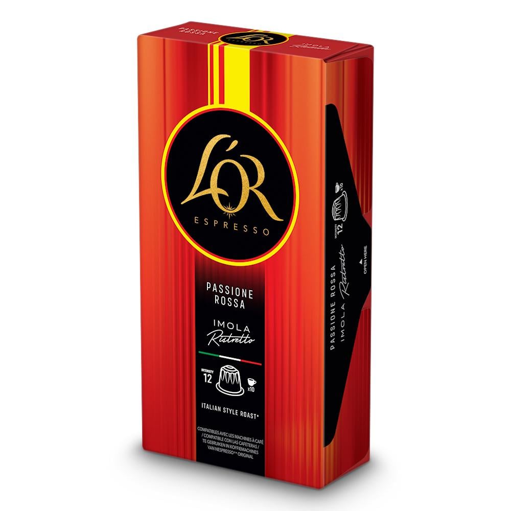 Кофе капсулы L’OR Passione Rossa Ristretto Imola 10 шт. (dul1003)