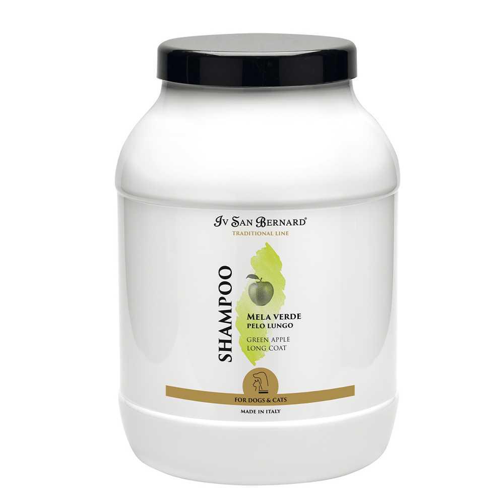 Шампунь для длинной шерсти Iv San Bernard TRADITIONAL Green Apple 3 л