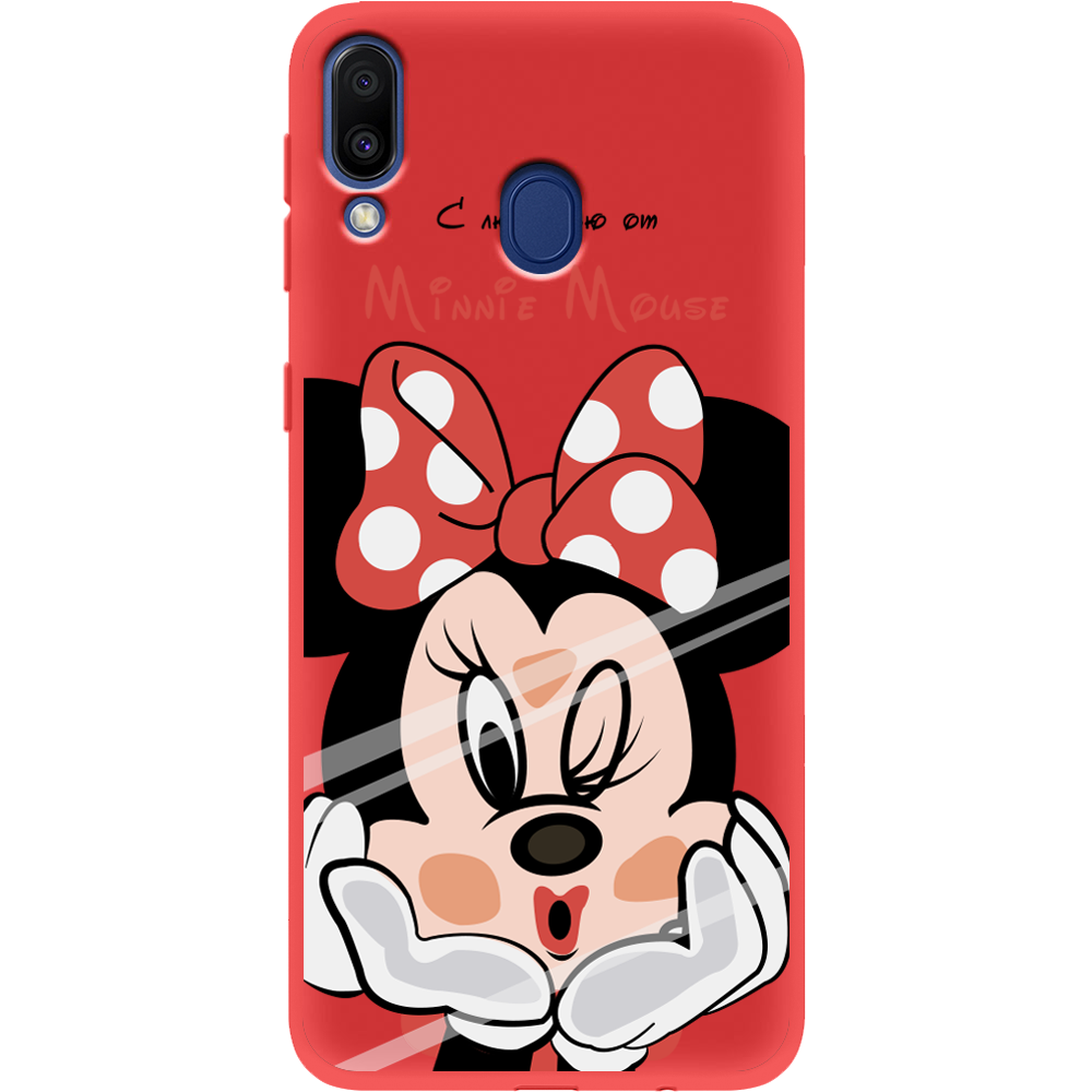 Чохол BoxFace Samsung M205 Galaxy M20 Lady M Червоний силікон  (36205-cc59-43047)