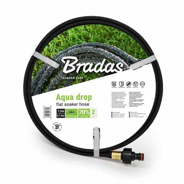 Шланг що сочиться Bradas AQUA-DROP FLAT 1/2" 7,5 м (WADF1/2075)