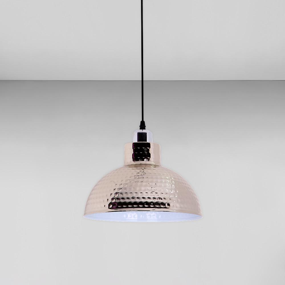 Люстра подвесная Лофт Light House LS-18683-1 CR/WH Зеркальный с белым