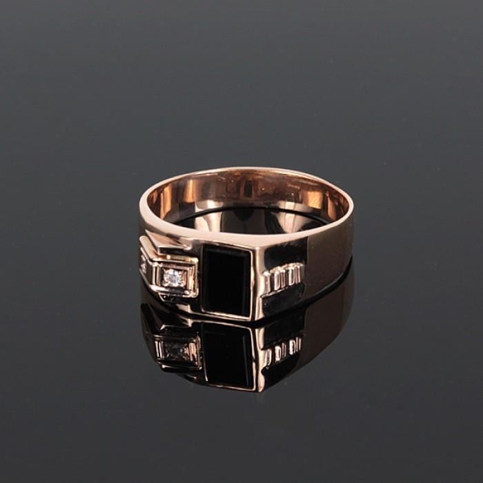 Кольцо мужское из красного золота MK-0016 р. 14 (885104811) Кольцо мужское из красного золота MK-0016 р. 14 (885104811)