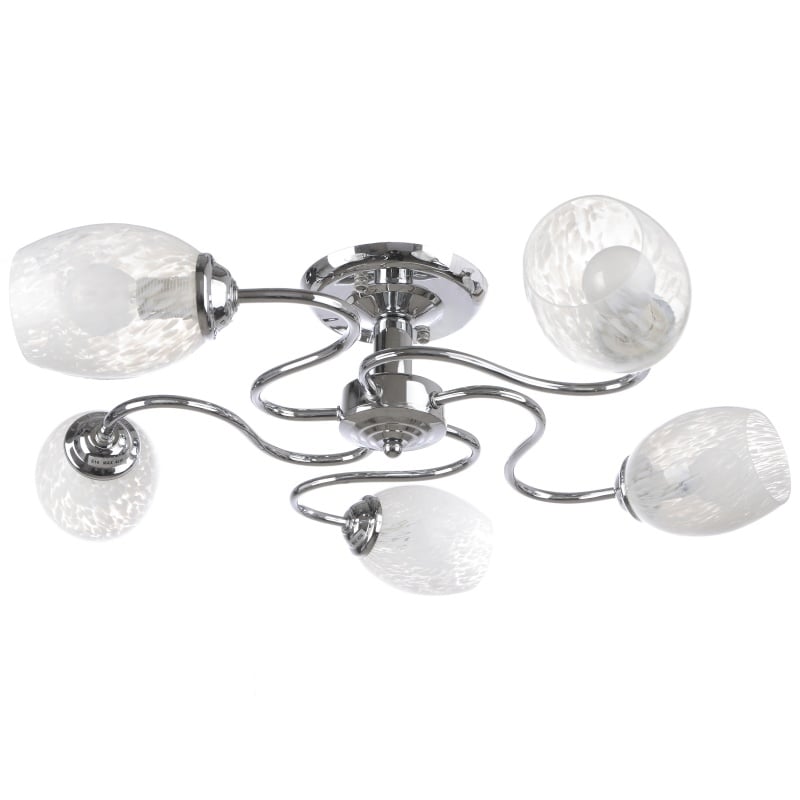 Люстра Brille LK-218S/5 E14 CH (L53-019)