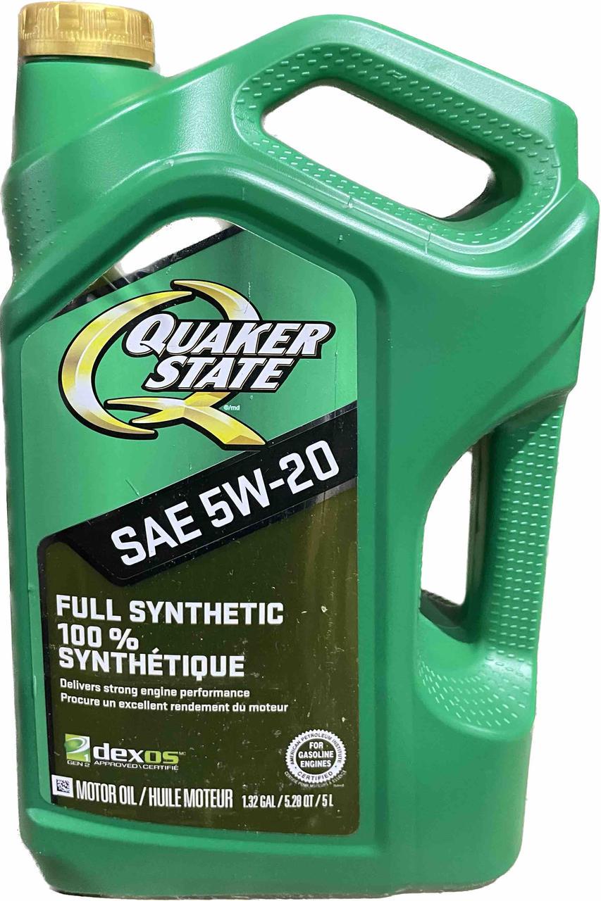 Моторное масло Quaker State Full Synthetic 5W-20 4.73 л (550046189)