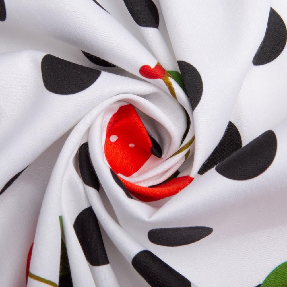 Тканина костюмна Коттон стрейч Cherry (25381)