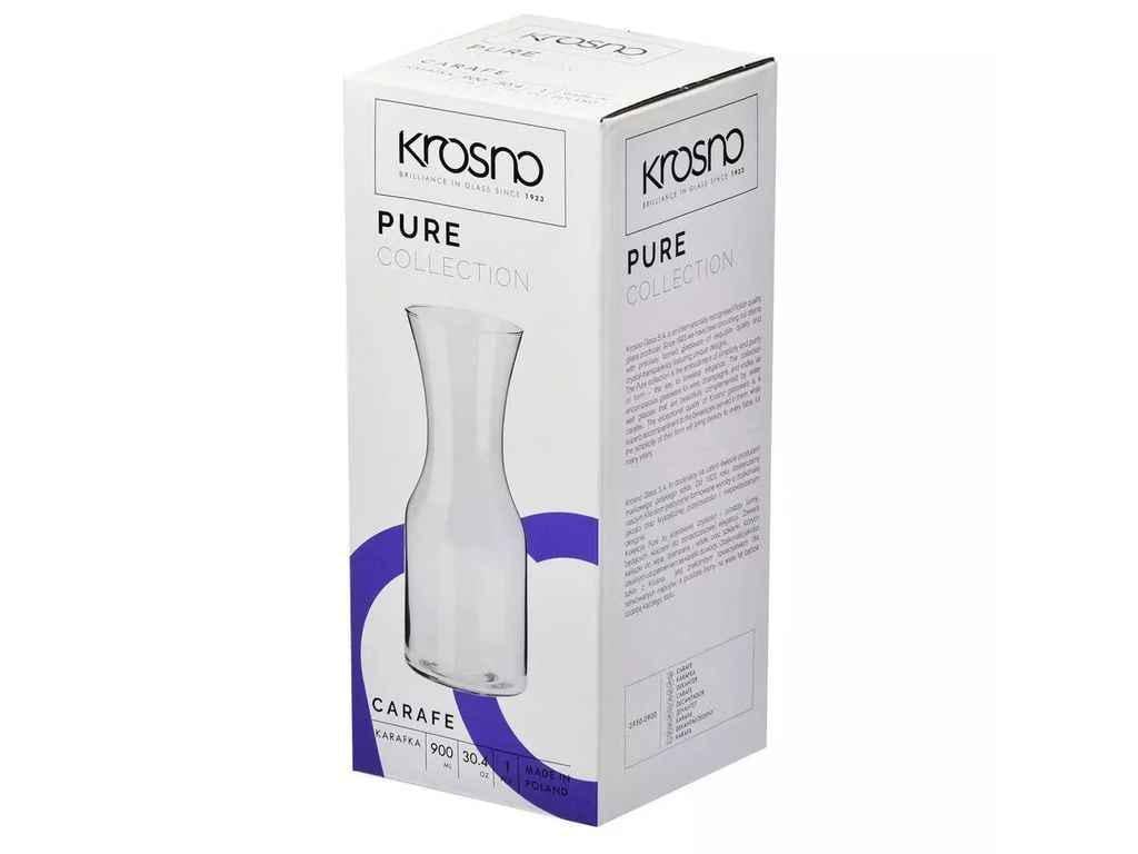 Графин Krosno PURE высокий 900 мл (1088114)
