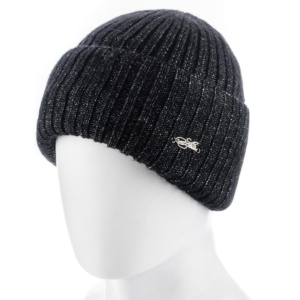 Шапка круглая Atrics WH847 шерстяная теплая зимняя one size Черный