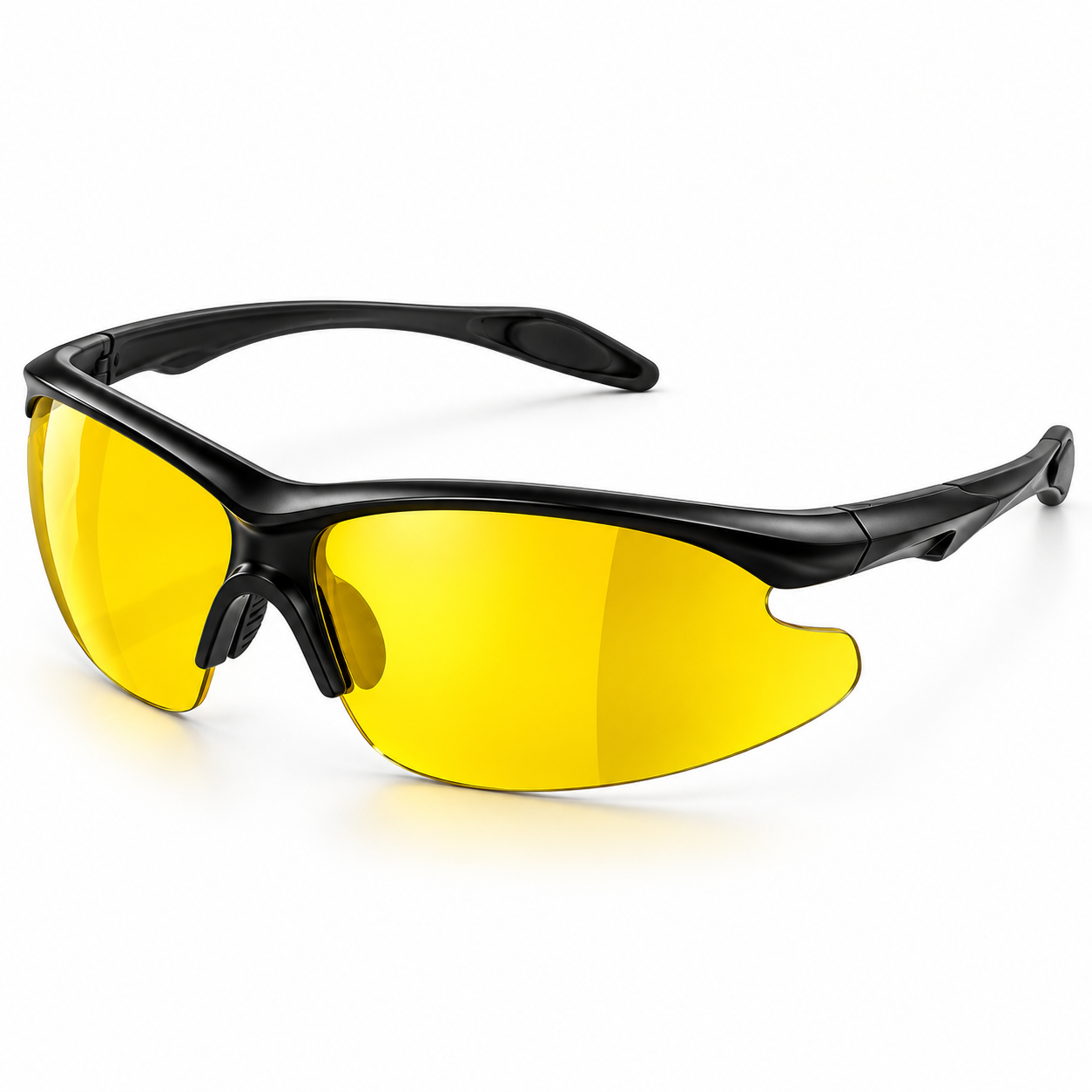 Антибликовые автомобильные очки TacGlasses HY-34 для ночного вождения Черный (64488)