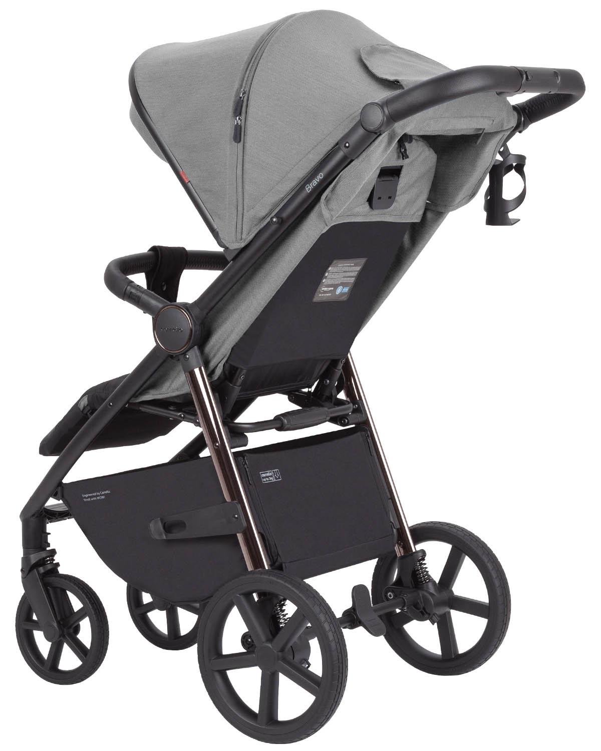 Коляска-книжка прогулянкова Carrello Bravo Mist Grey (CRL-5515) - фото 6