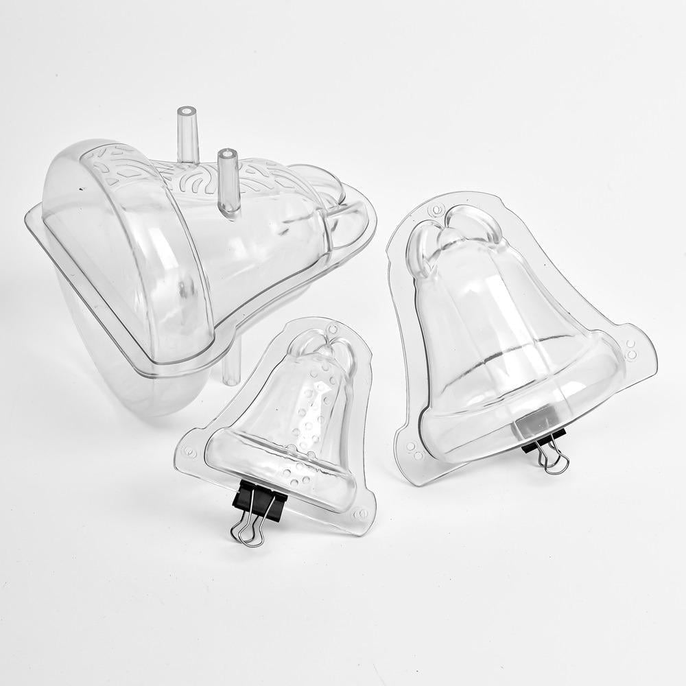 Форма для шоколада акрил Bell 2шт. 14х15 см Прозрачный (R92365)