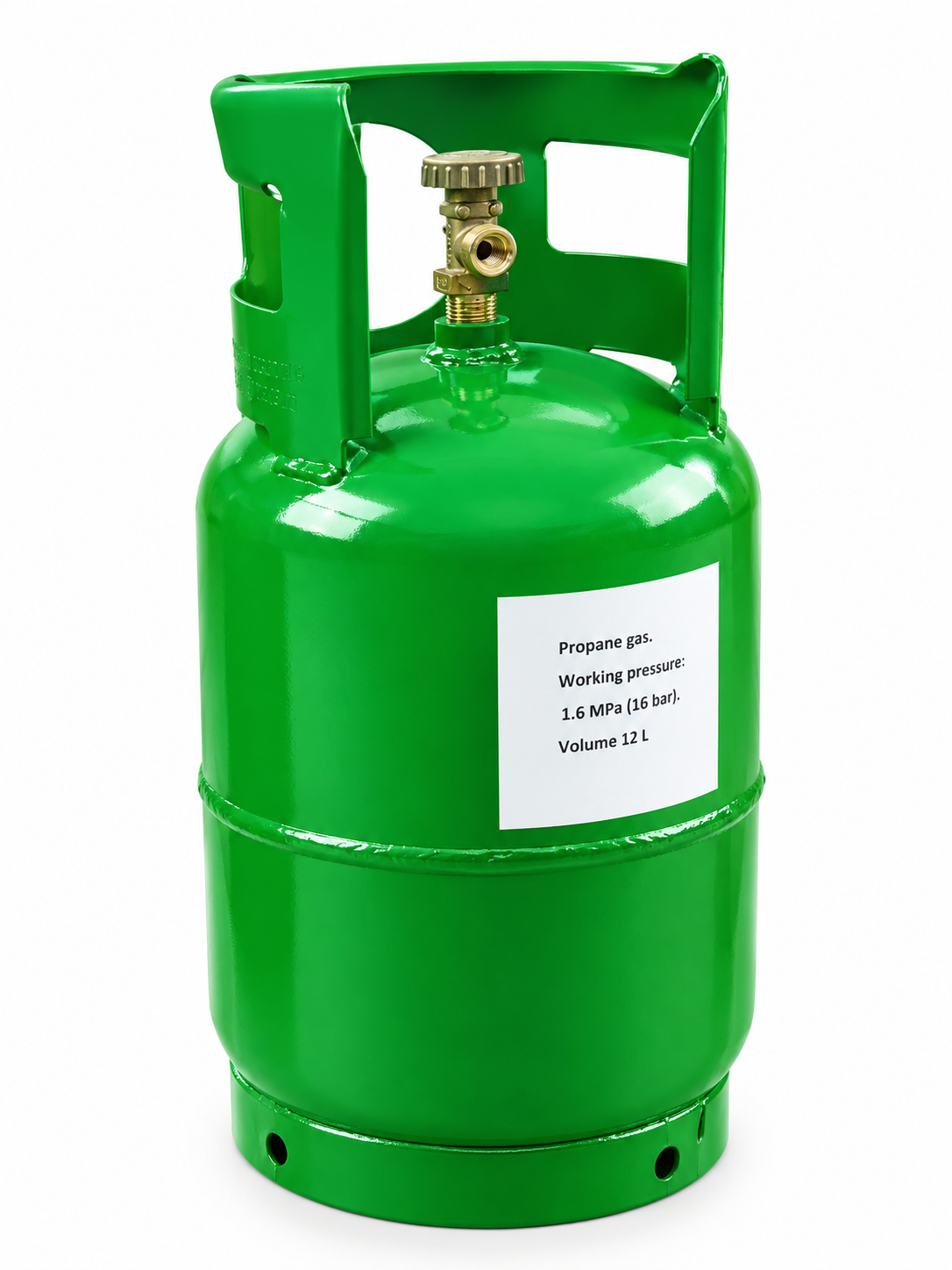 Баллон газовый RS-12L с латунным вентилем 12 л (4049) Баллон газовый RS-12L с латунным вентилем 12 л (4049)