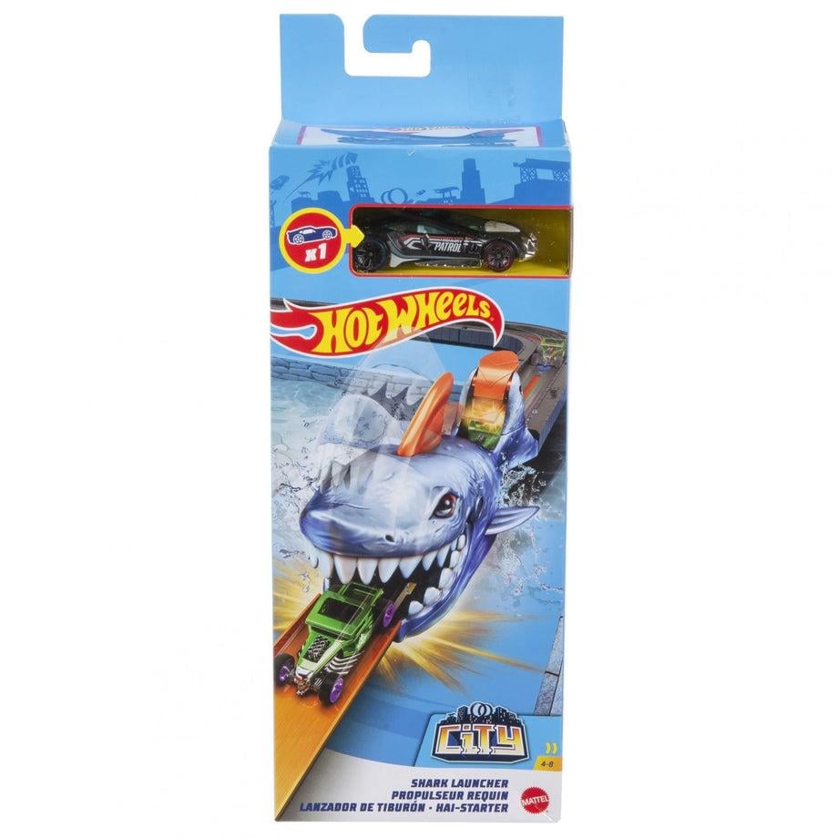 Набор Hot Wheels Ускоритель с машинкой Shark Launcher City (25ROYUV) - фото 5