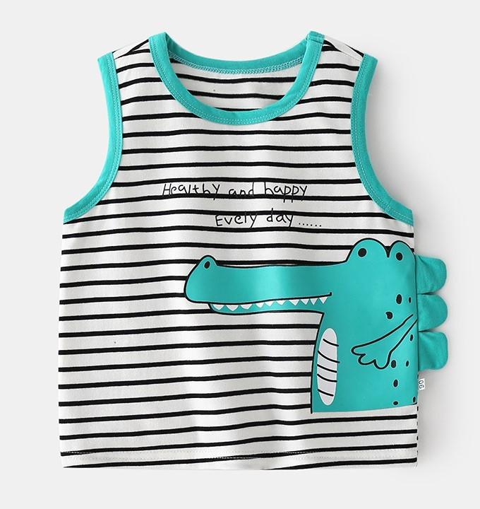 Костюм футболка с шортами Крокодил 110 см Белый/Синий (24086826) - фото 2 Костюм футболка с шортами Крокодил 110 см Белый/Синий (24086826) - фото 2