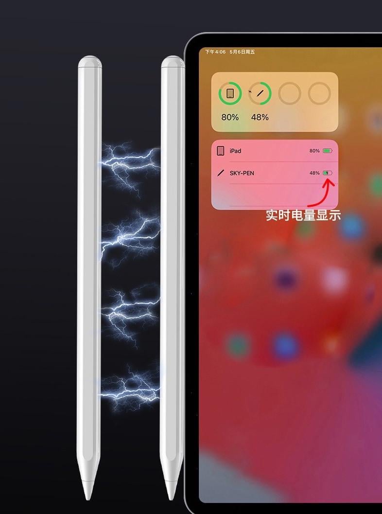 Стилус Active Touch KD503 для Android iOS Windows Білий (000799) - фото 3
