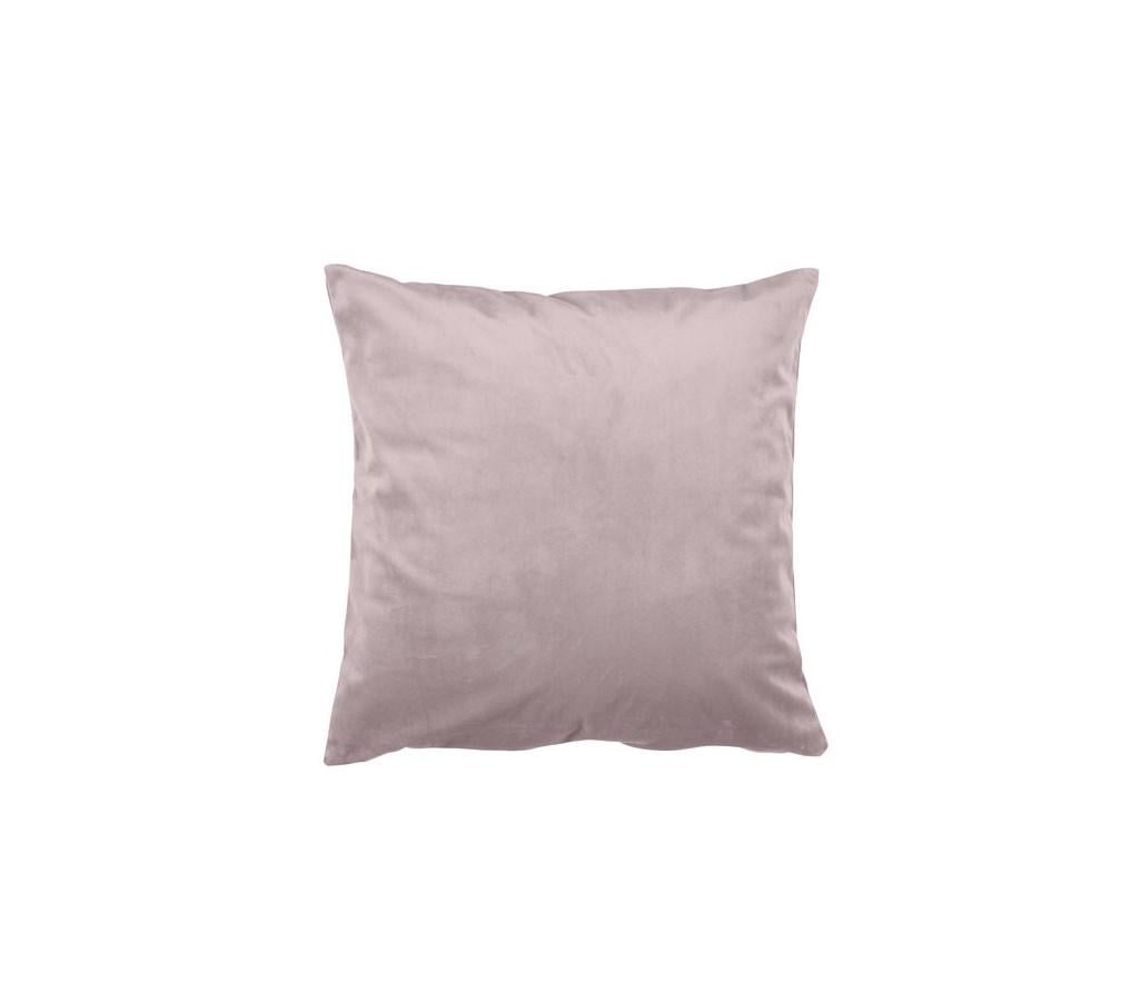 Чохол на подушку велюровий 50x50 см Рожевий