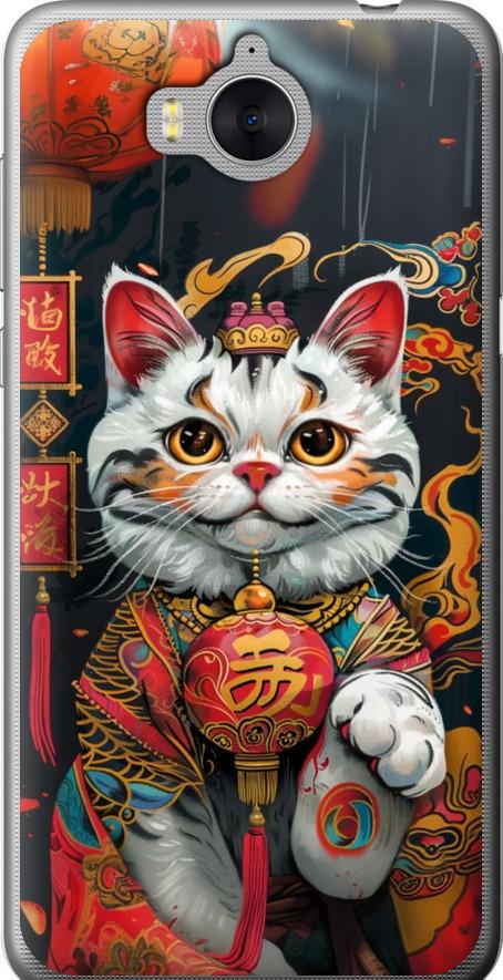 Чехол на Huawei Y5 2017 China Cat v2 (6135t-992-42517)