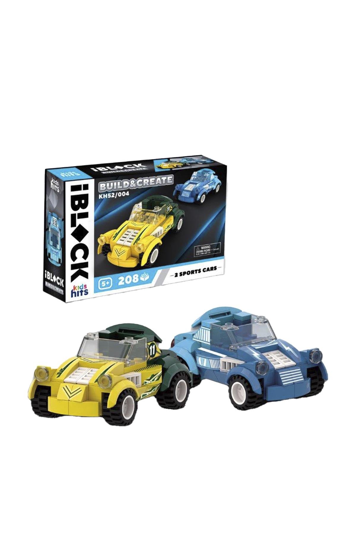 Конструктор Kids hits IBLOCK JUNIOR Мегакари Різнокольоровий (ЦБ-00264659)