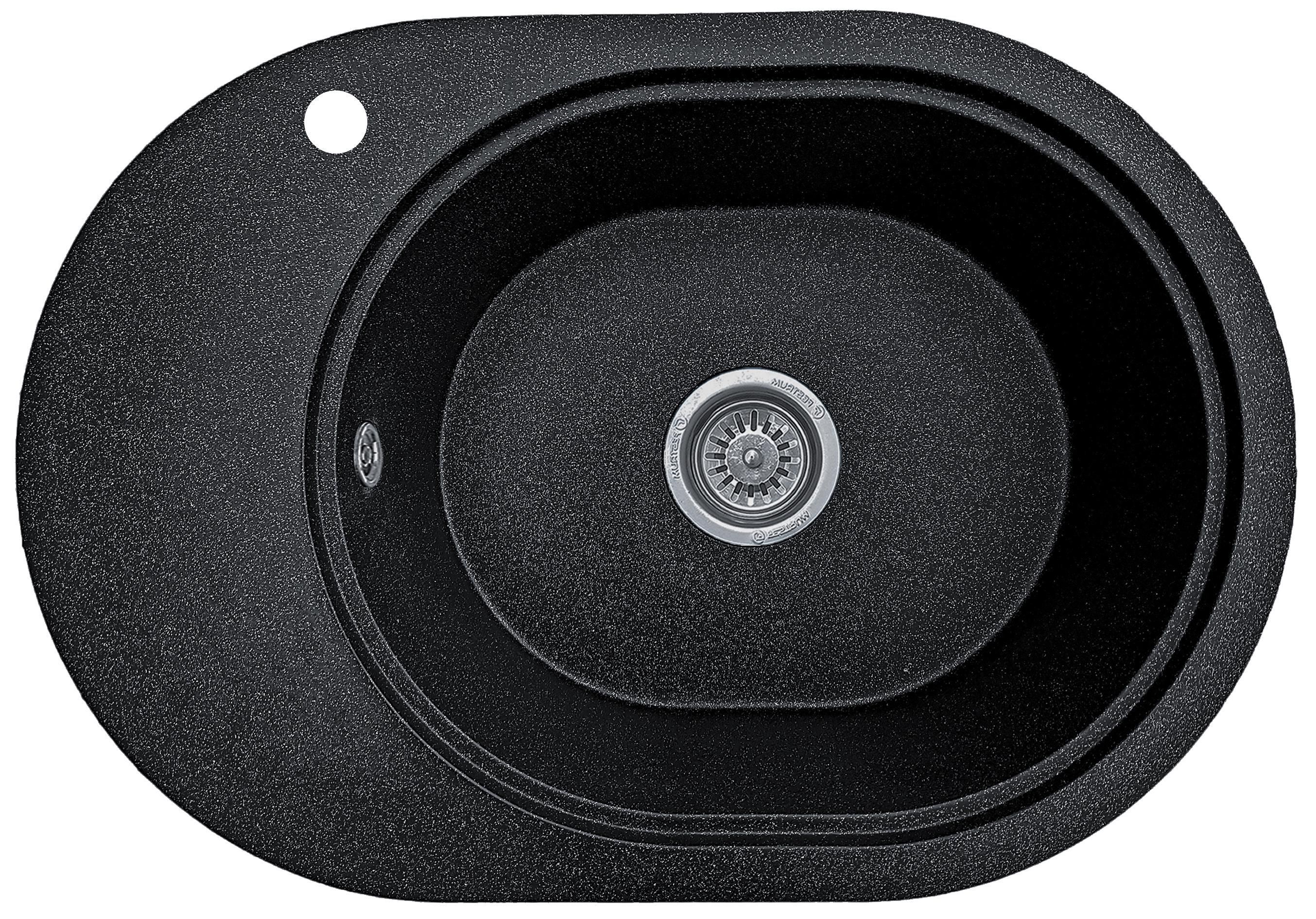 Мойка кухонная Valetti 62L 620x430 мм Черный