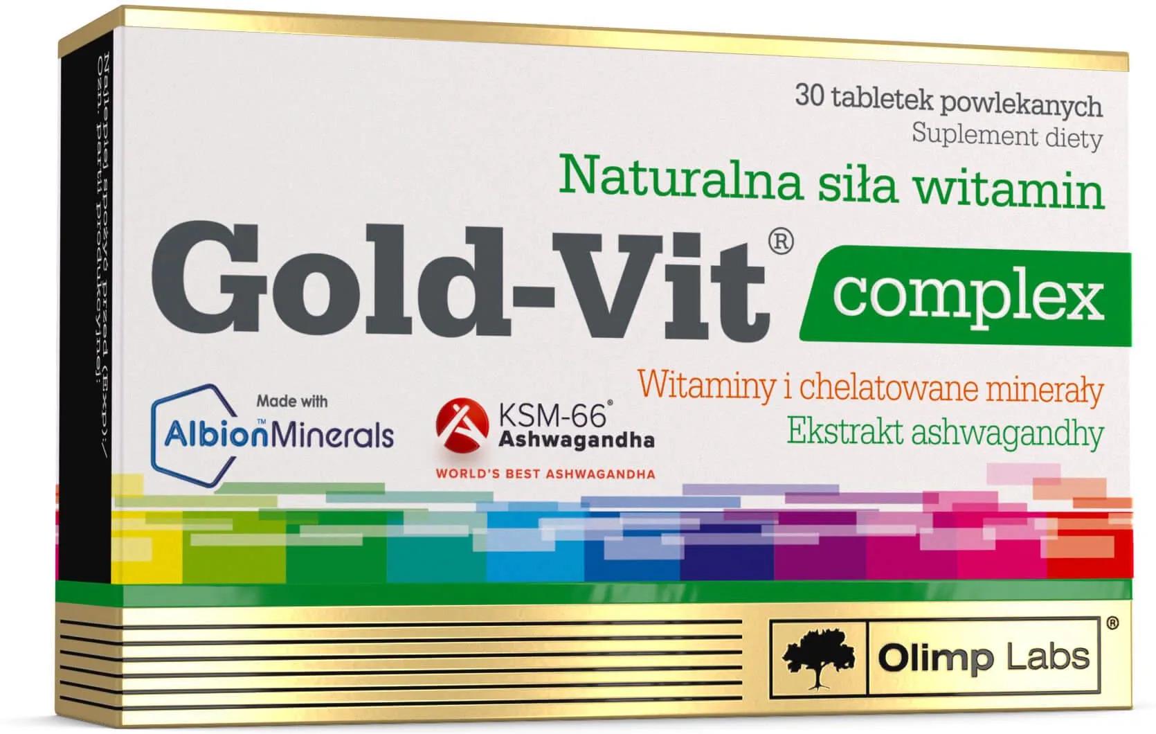 Витаминно-минеральный комплекс Olimp Gold Vit complex 30 капсул