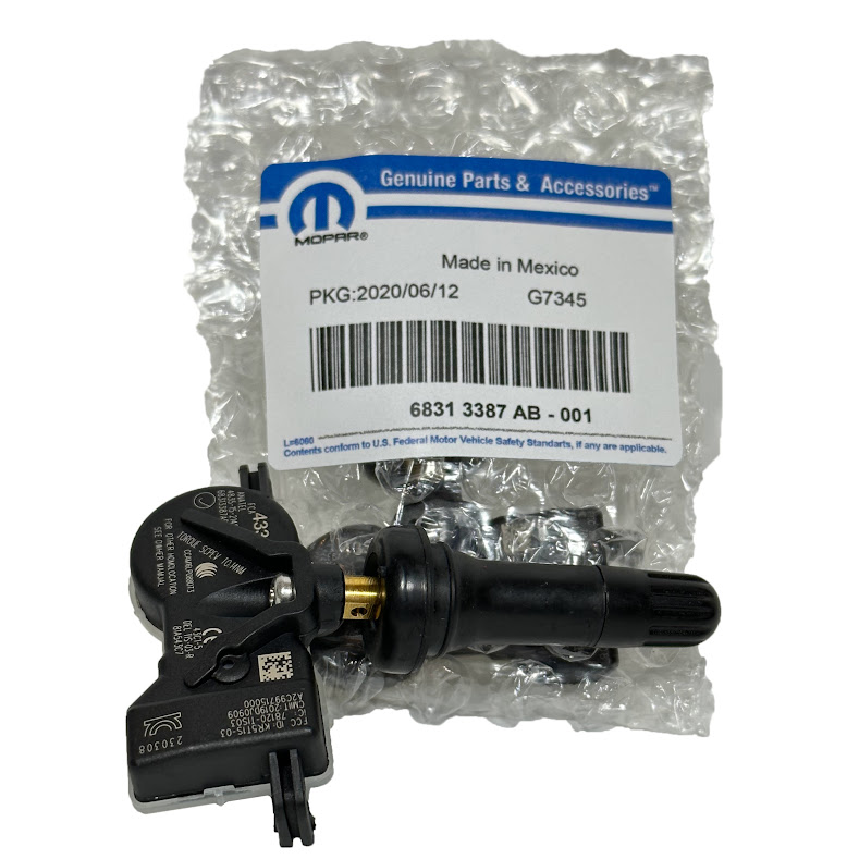 Датчик тиску TPMS в шинах Mopar 68313-387AB (12744262)