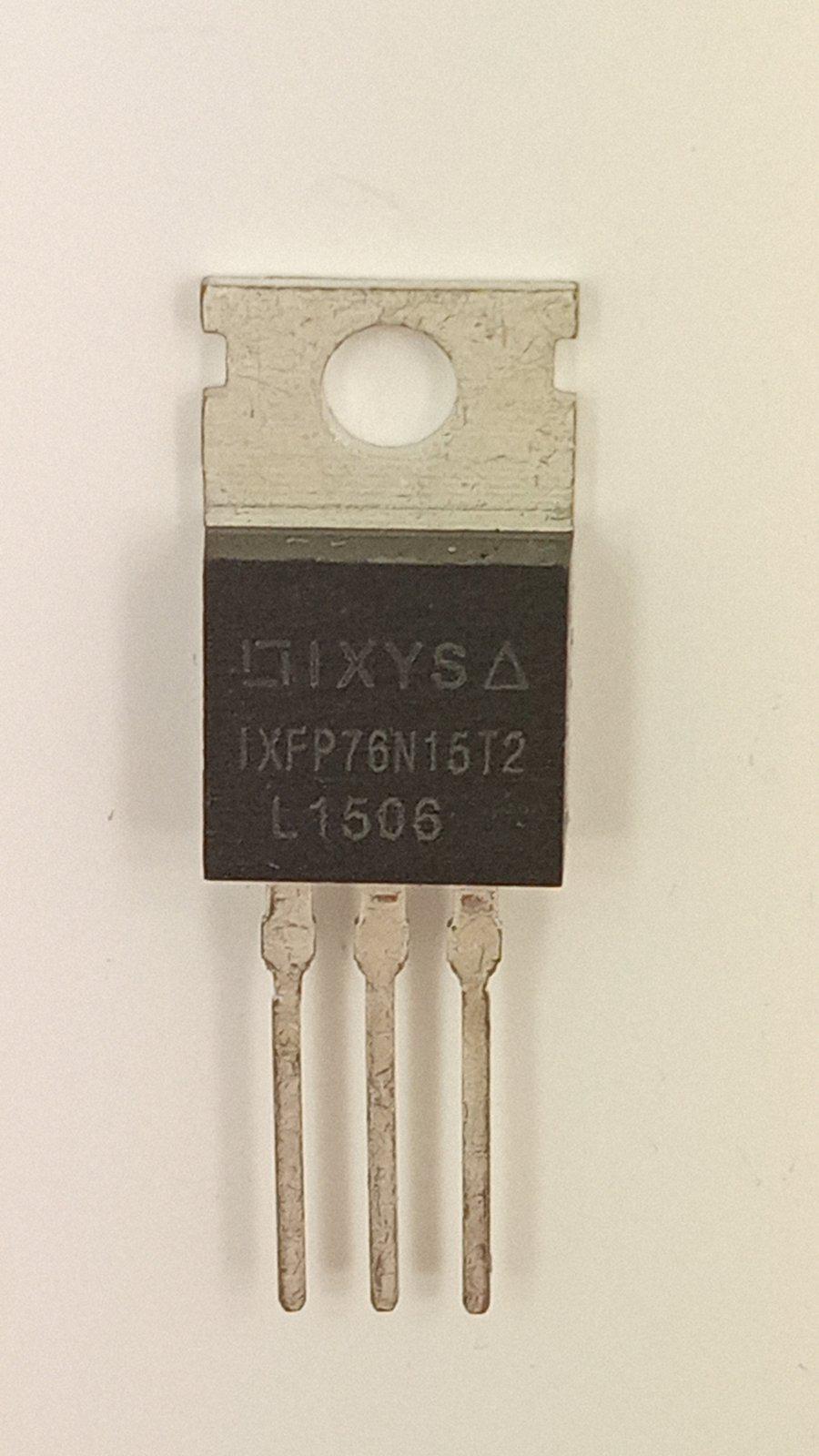 Транзистор IXFP76N15T2 n-channel 76A 150V RD 0 022Om TO-220 Транзистор IXFP76N15T2 n-channel 76A 150V RD 0 022Om TO-220