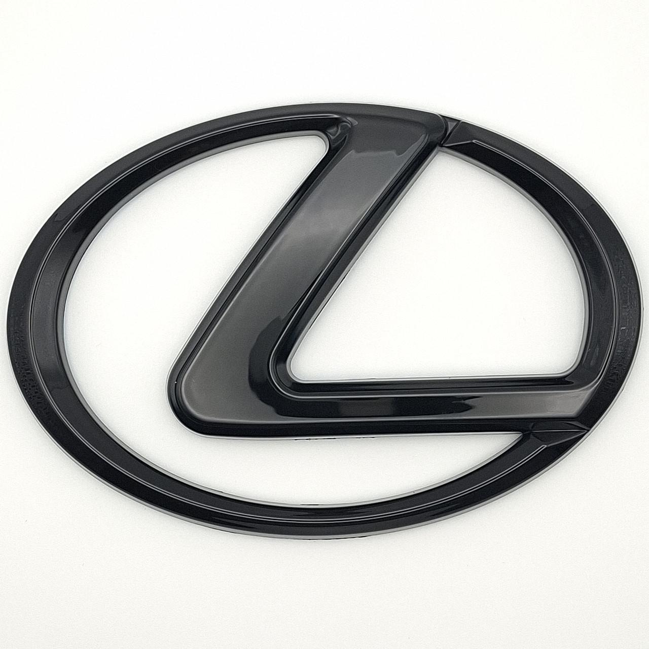 Емблема Lexus ABS 120х83 мм Чорний глянцевий (2642403019)