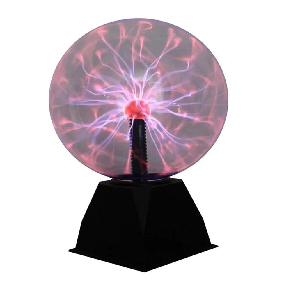 Светильник плазменный Plasma Light Шар тесла с молниями
